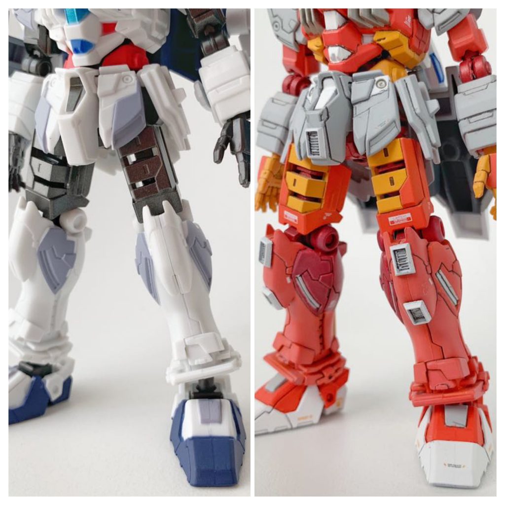 食玩 Gフレーム ナラティブガンダム B装備（G-アルケイン風改修・[MSAM-RX9] G-ナラティブ化）–7枚目/制作者：@HRD_plus_A3