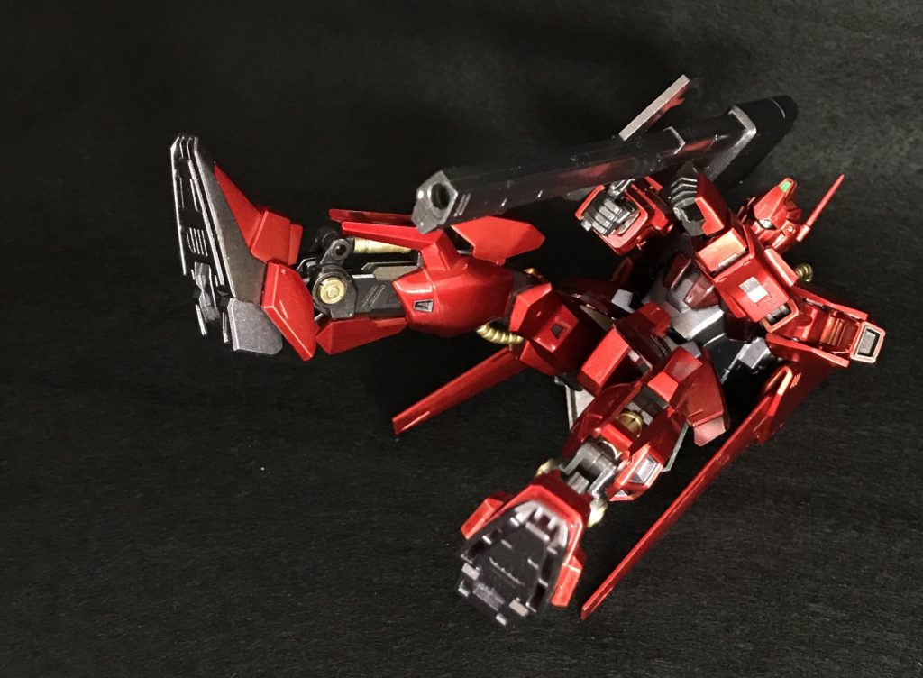 シャア専用 百式 【キャンディ仕上げ】–3枚目/制作者：しん@よなよなモデラー