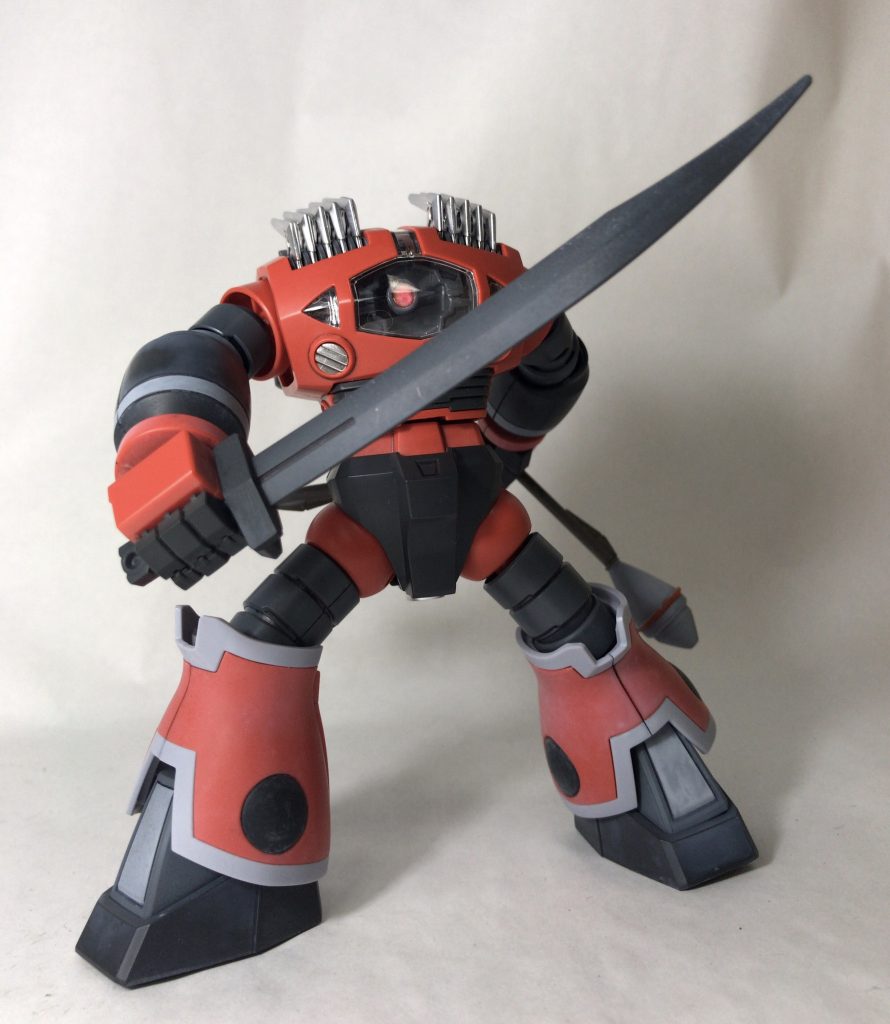 ヒートソード構え