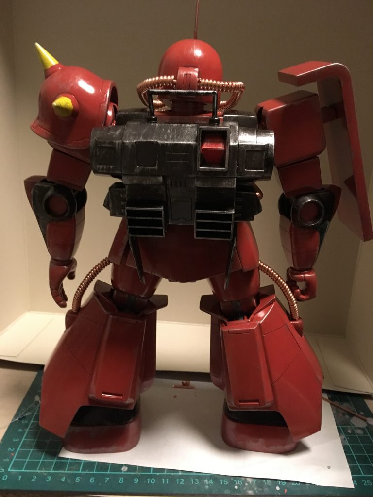 旧キット ジョニー・ライデン専用 高機動型ザク–3枚目/制作者：蒼き鷹