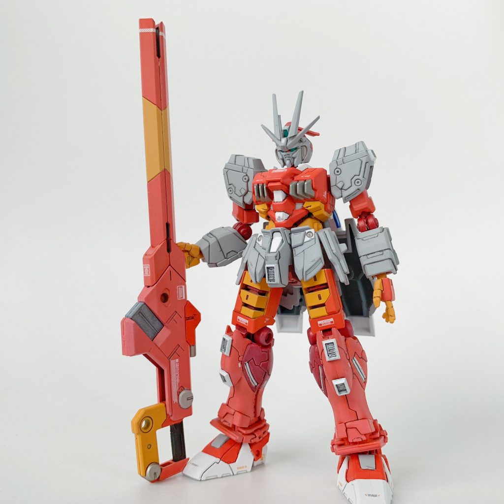 食玩 Gフレーム ナラティブガンダム B装備（G-アルケイン風改修・[MSAM-RX9] G-ナラティブ化）–2枚目/制作者：@HRD_plus_A3