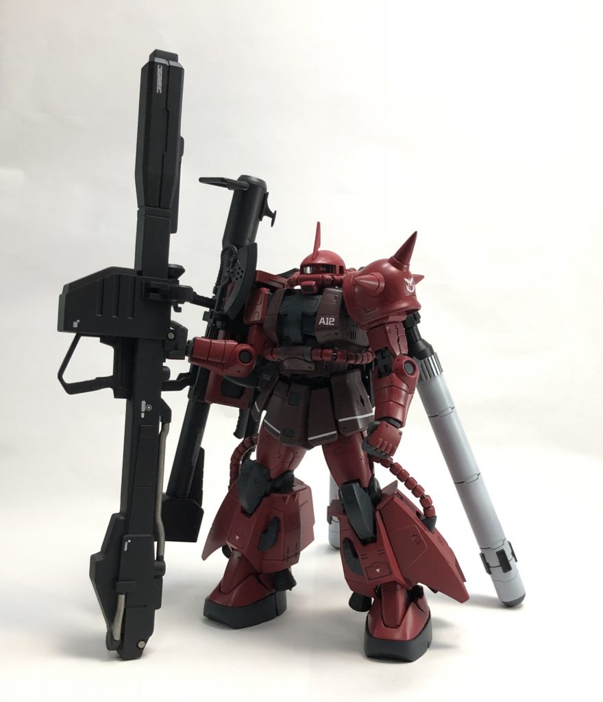 シャア専用高機動型ザク–9枚目/制作者：ホムリリ