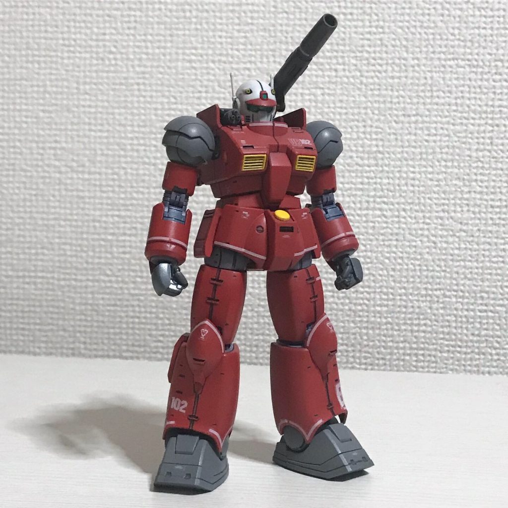 1/144 ガンキャノン 最初期型 (鉄騎兵中隊機)–2枚目/制作者：ますす