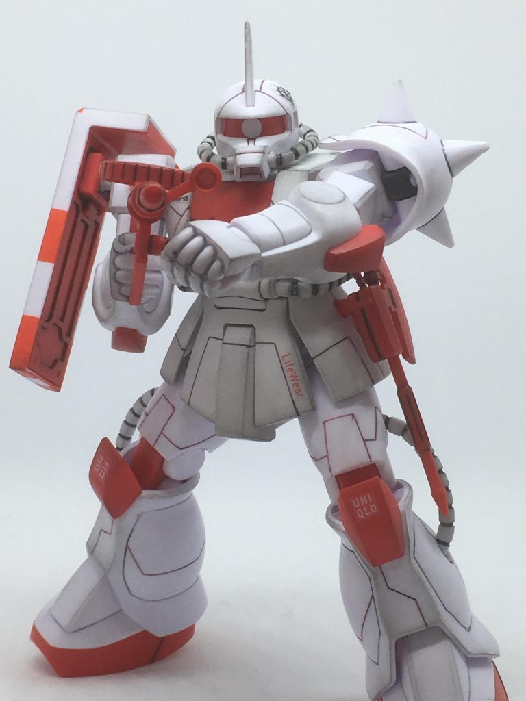 ザクⅡ UNIQLOカラー–3枚目/制作者：カサピー