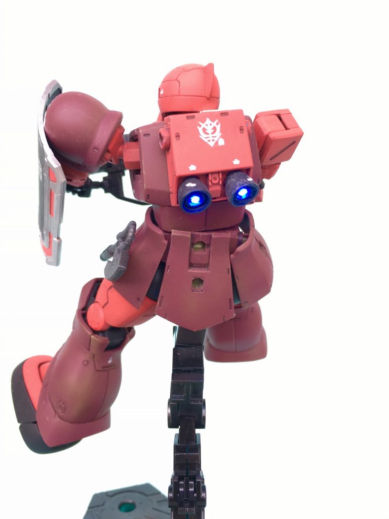 バックパックもチップLEDで光ります！