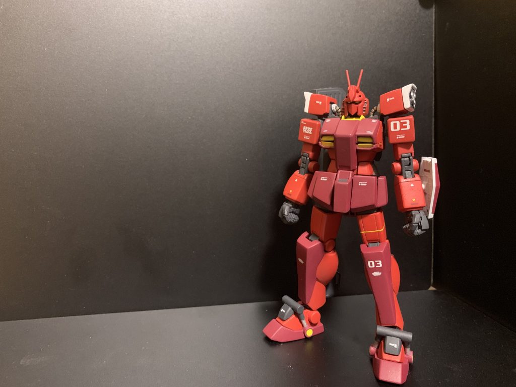 高機動試験型ガンダム(レッドウォーリア)–2枚目/制作者：@dokubunchou1978