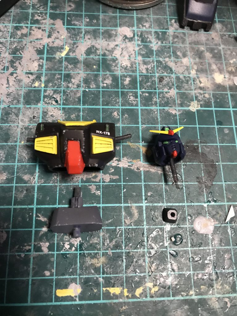 ウエストも分割してます。