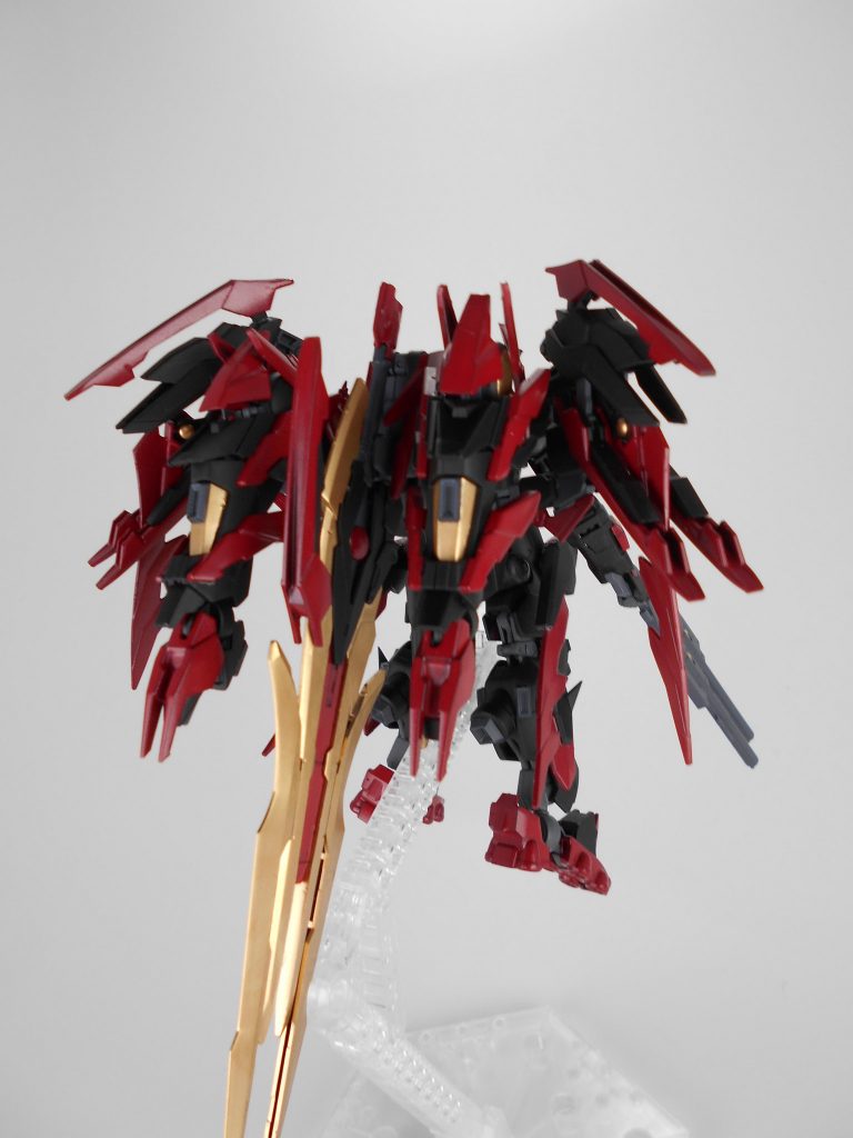 旧バージョンの機体背面。