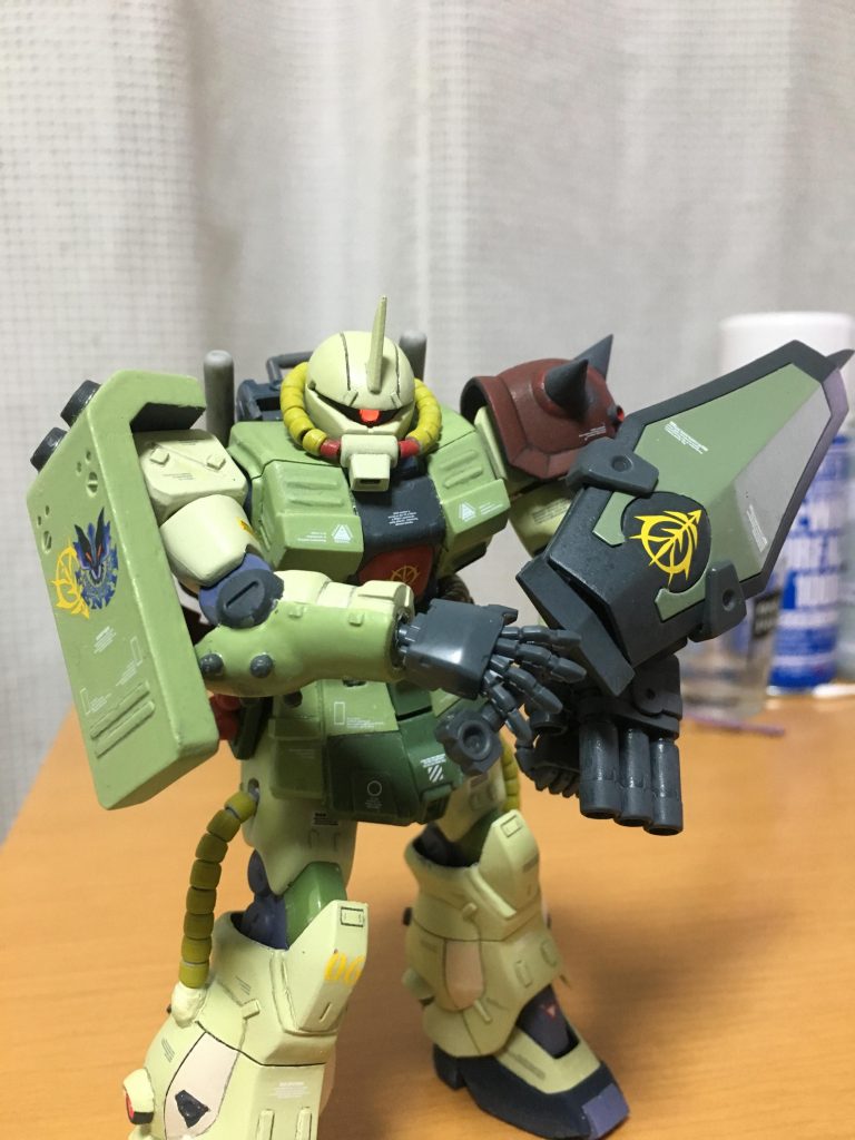 ザク改指揮官機–3枚目/制作者：@sibasibani