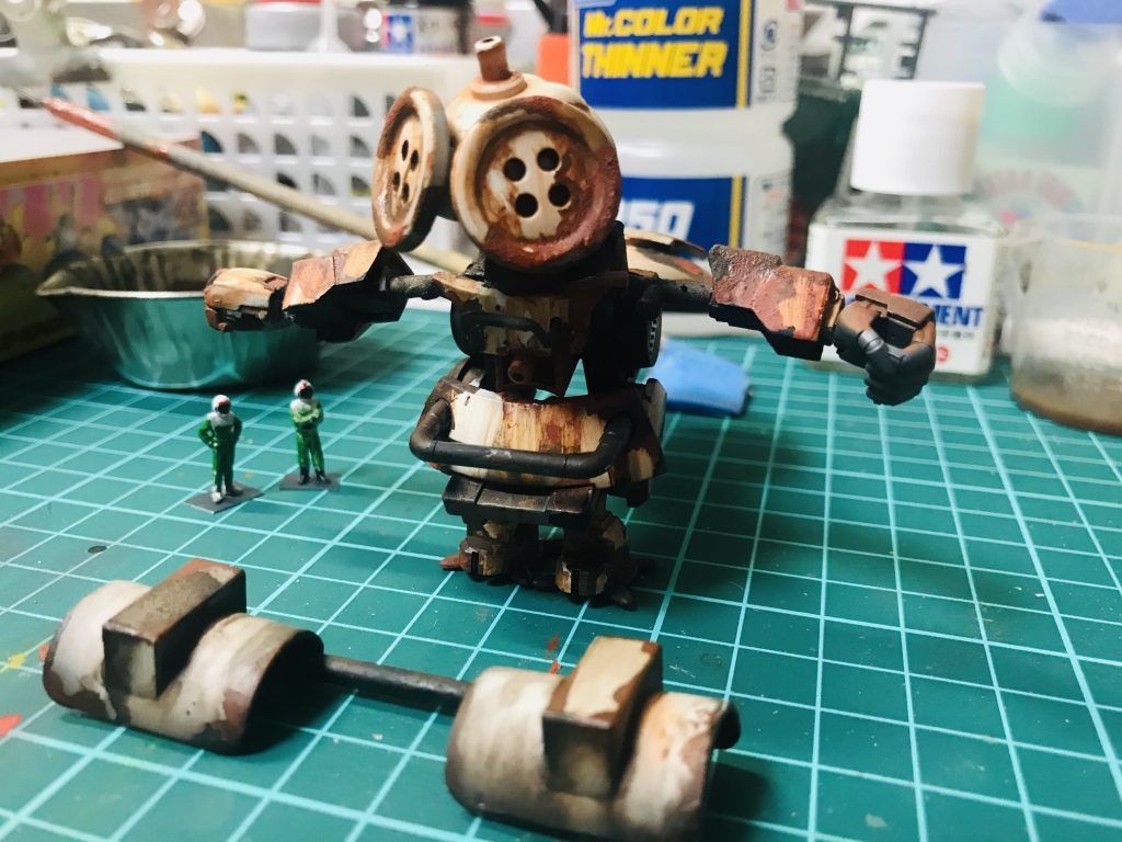 ミキシング廃材利用–5枚目/制作者：shibu69Art works