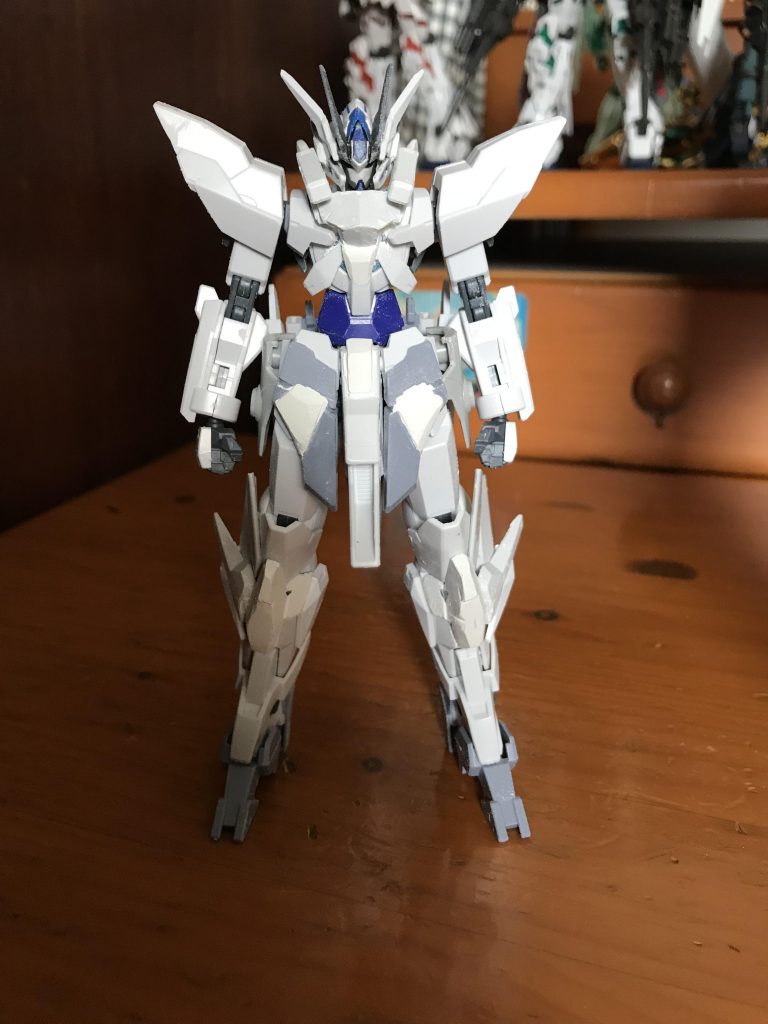 こんな感じでパテ盛り完了