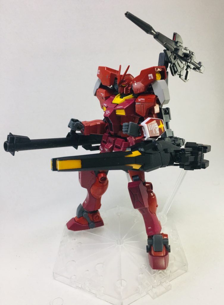 なので、色々マウントできるのですが、ふわっとビームマグナムを積んだりもしていますw
速攻でフレーム折れてそうw