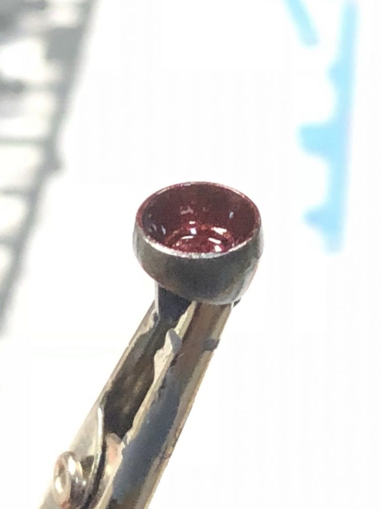 メタリックカラーとクリアカラーによる合わせ技