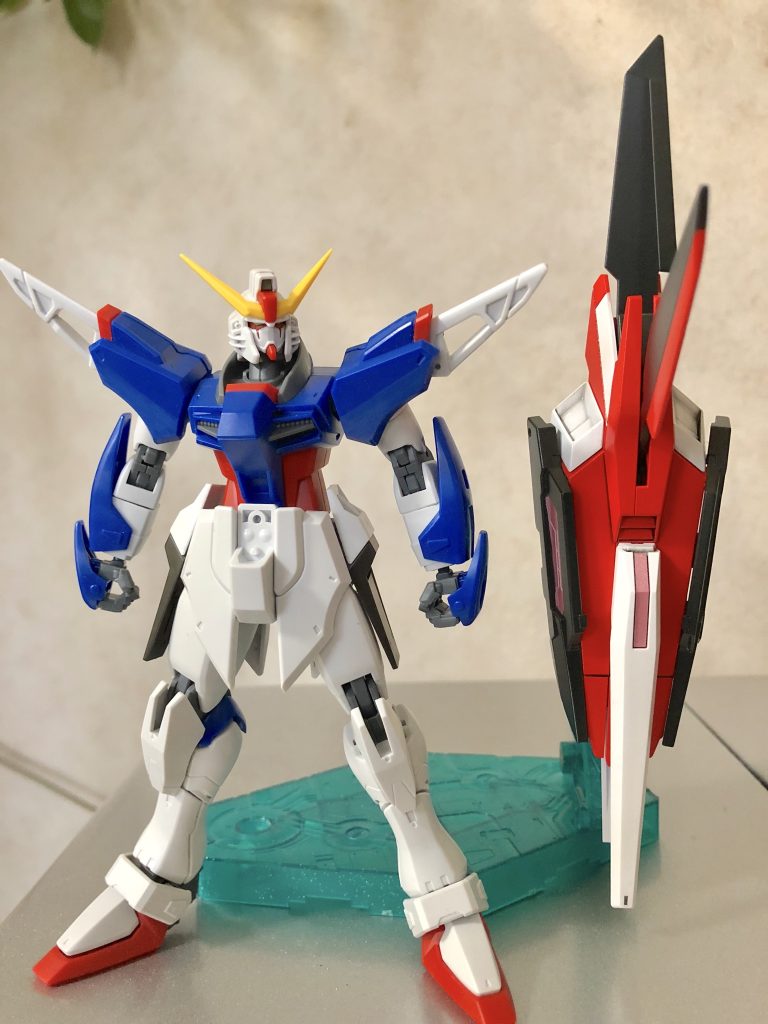 このようにバインダー一枚でHGガンプラを優に超えるサイズで、全部合わせると背中にもう一体ガンプラを背負ってる重さに匹敵します