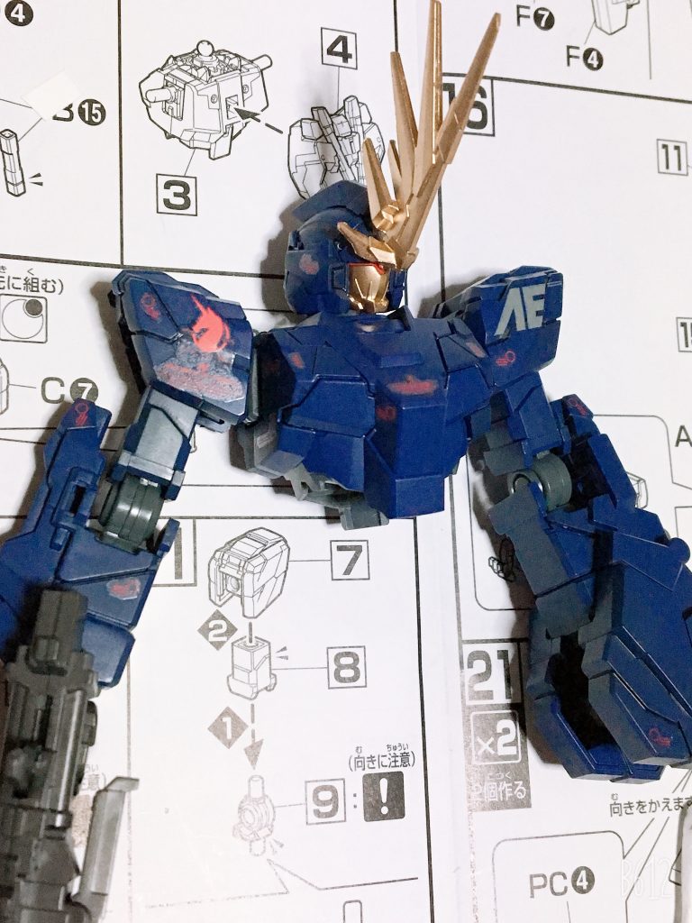 水転写デカール貼るのめっちゃ辛たん