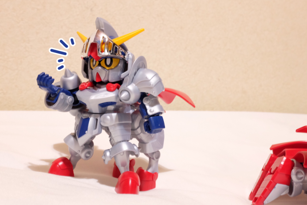 騎士:私、テンションが上がるとこのように*脱皮をして*ケンタウロス形態となれるのです。勇ましいでしょう
殺駆:えっ怖い…
騎士:こわくない