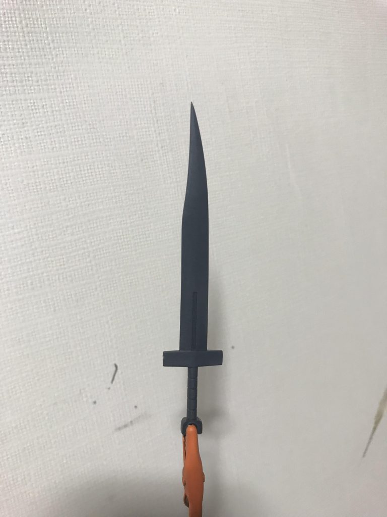 先端をキンキンに尖らせています