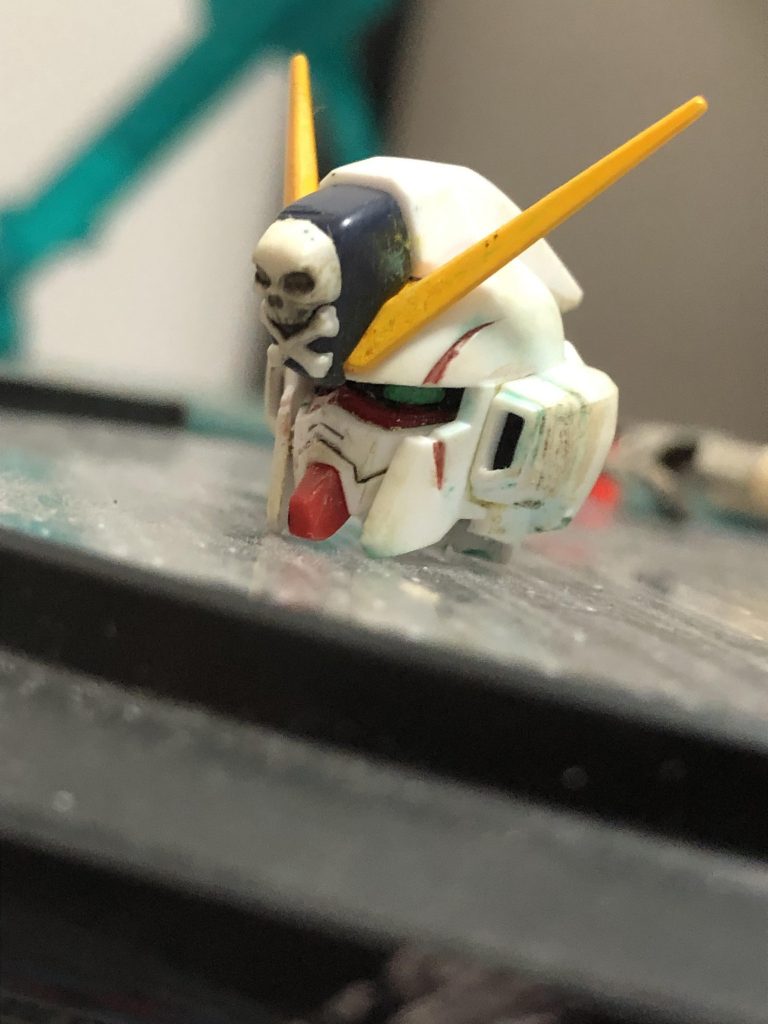頭部は特に塗装をこだわりました。