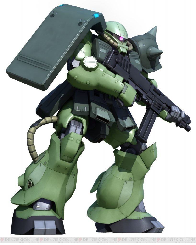 モデルはバトオペのザク改