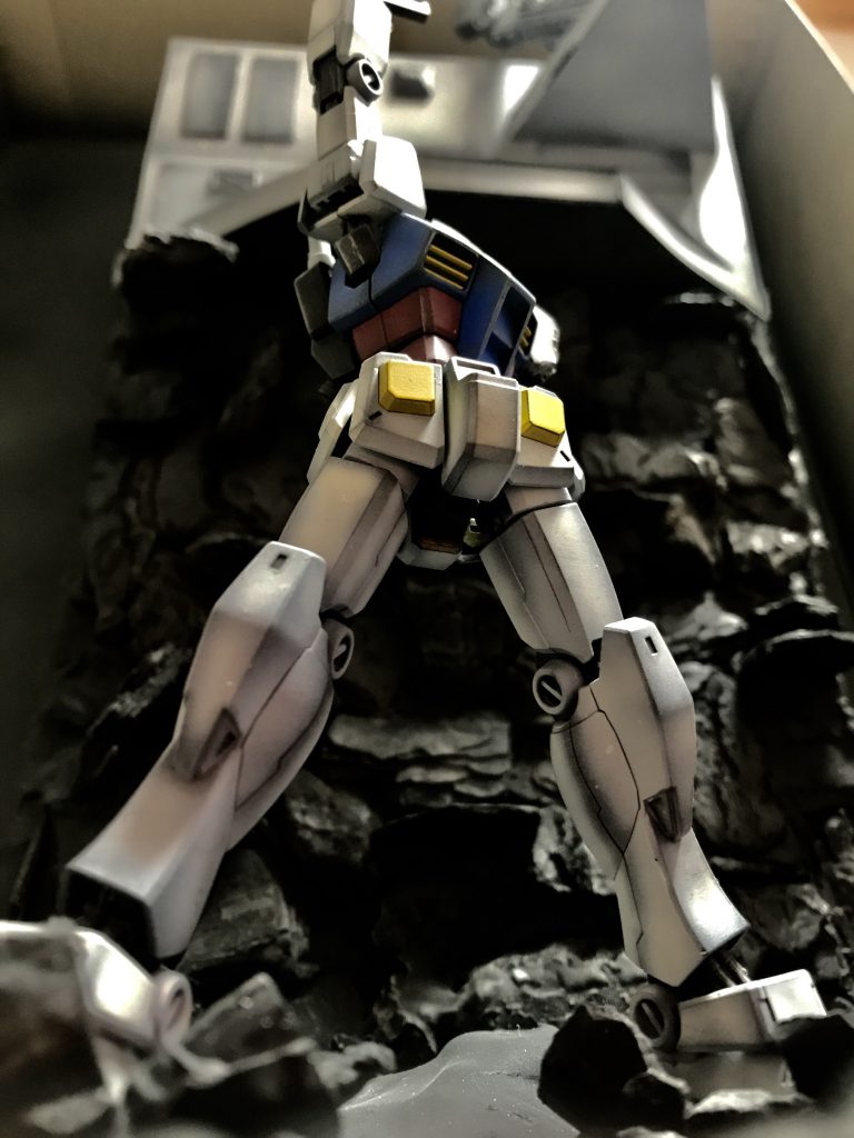 初ジオラマ！ラストシューティング–2枚目/制作者：@sudachild