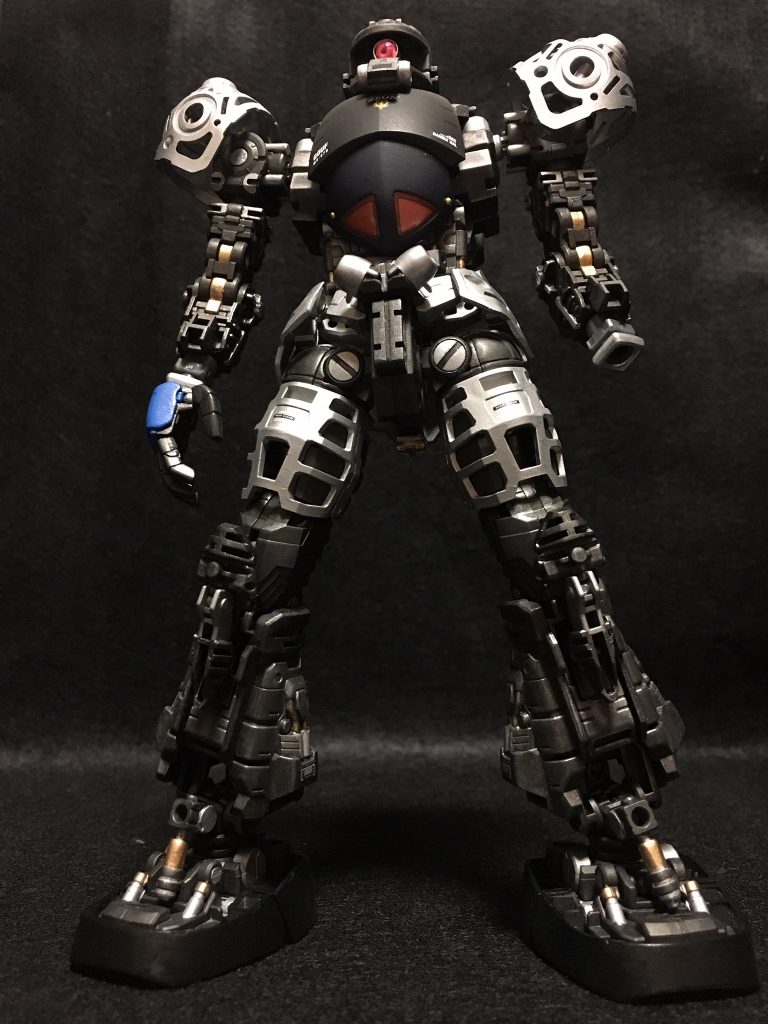 MG 1/100 グフ ver2.0–5枚目/制作者：aki_modeling_ig