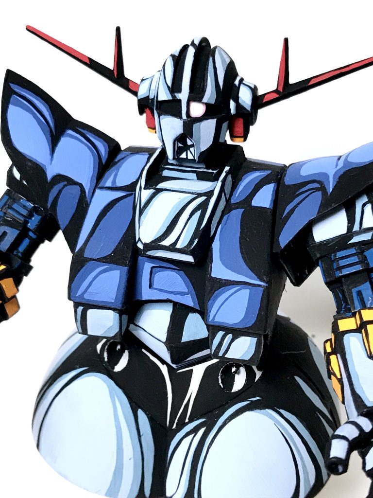 1/144 ジオング イラスト風模型–5枚目/制作者：@j_gunaka