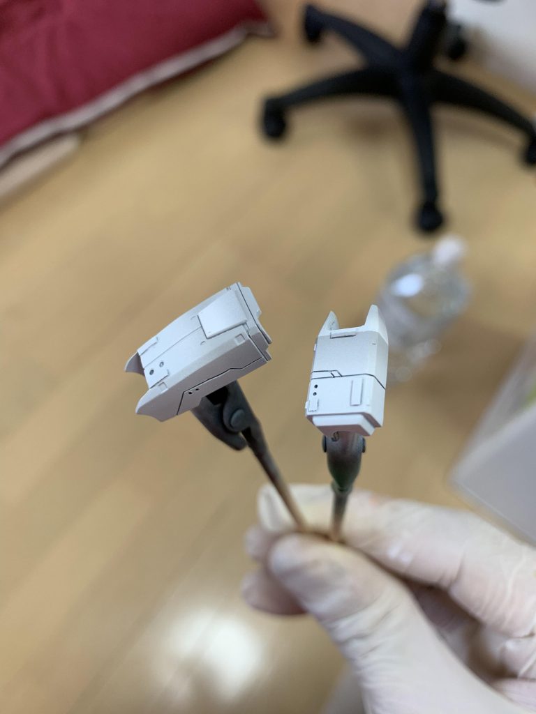 連邦系の機体にはモジュレーション塗装がよく映えますね(๑˃̵ᴗ˂̵)