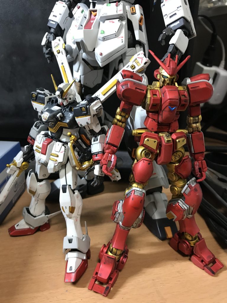 RG クロスボーンガンダム X1–4枚目/制作者：@midomon_gunpla