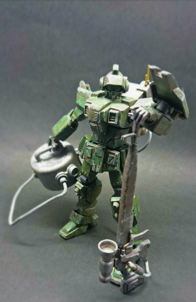 フロントショット。タンクは自分で運びます。