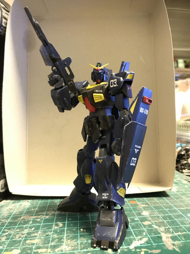 旧キット 1/144 ガンダムMk-II–5枚目/制作者:蒼き鷹