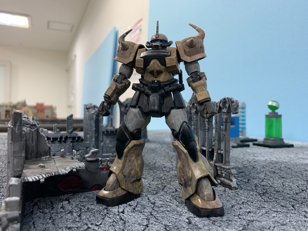 グフカスタム(MSV)–2枚目/制作者：eniyan