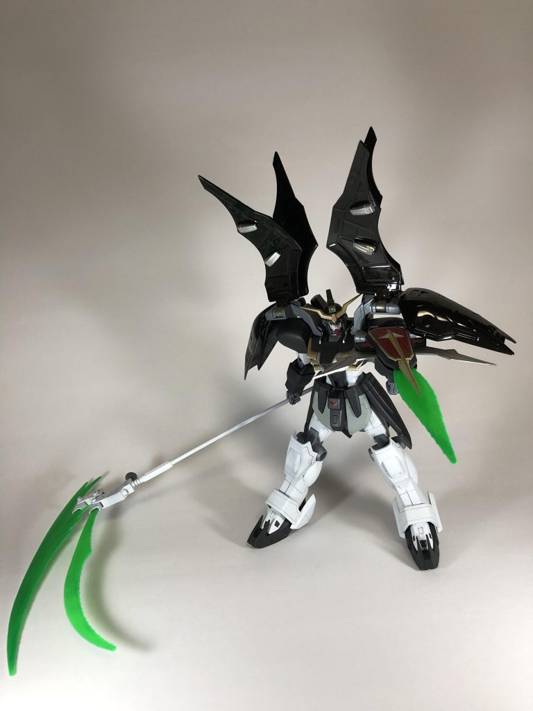 バスターシールドを構えるポーズ。