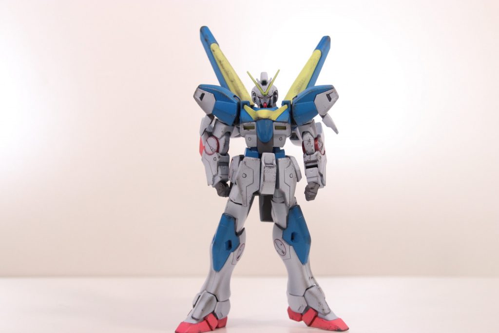 彩度を低めの色にして塗装してます