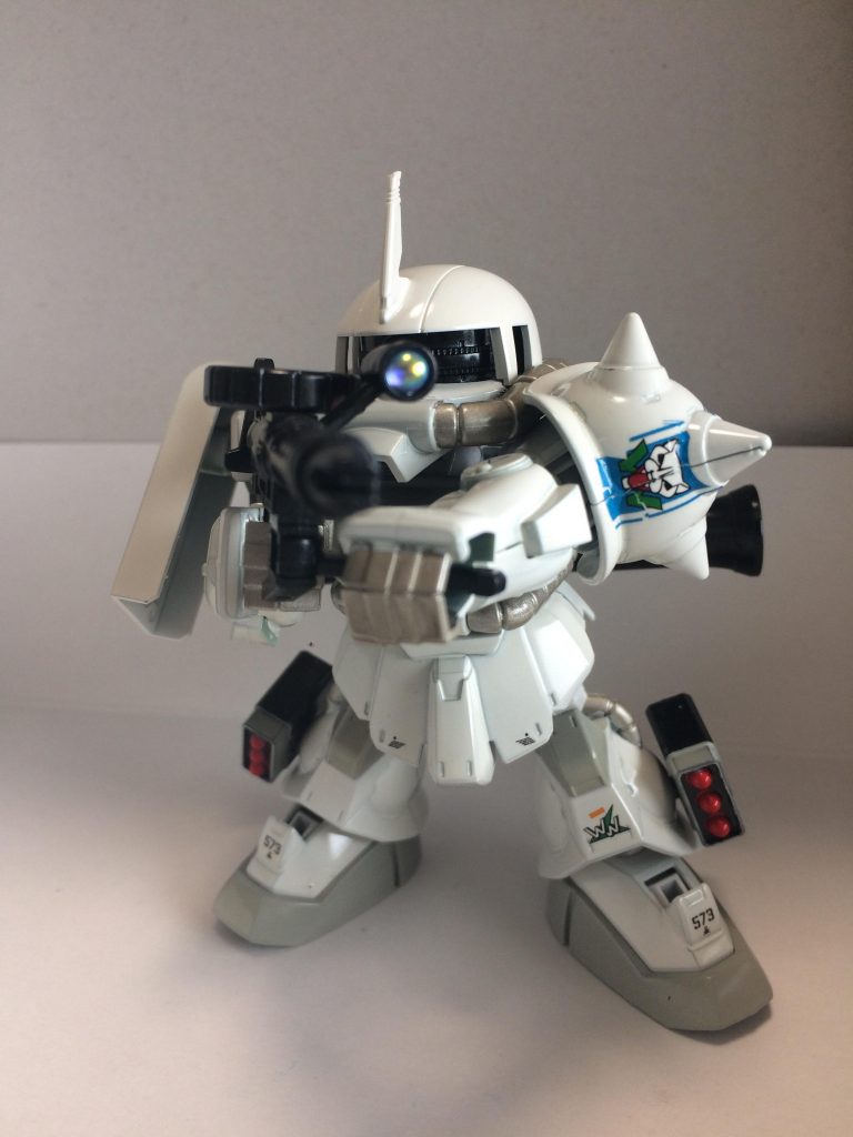 マツナガ専用高機動ザク風SDザクⅡ–3枚目/制作者：絵理ぴょん