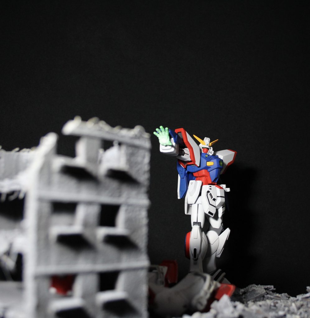 HG シャイニングガンダム+マックスター–6枚目/制作者:mandomまんだむ