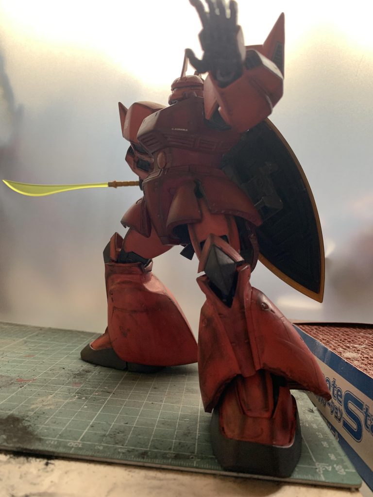 迫力あって好き。ゲルググといいドムといい。