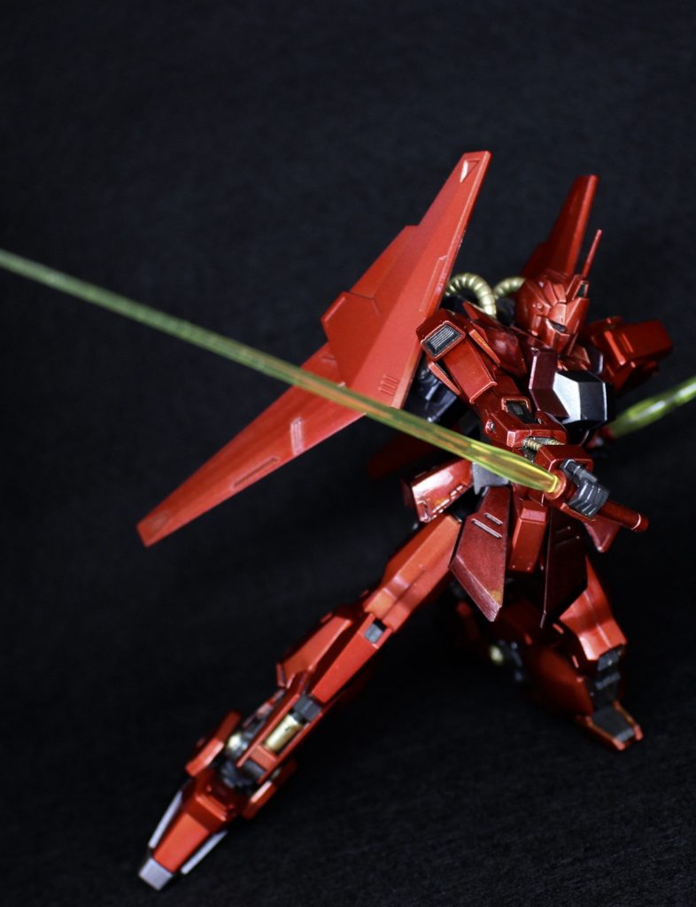 シャア専用 百式 【キャンディ仕上げ】–4枚目/制作者：しん@よなよなモデラー