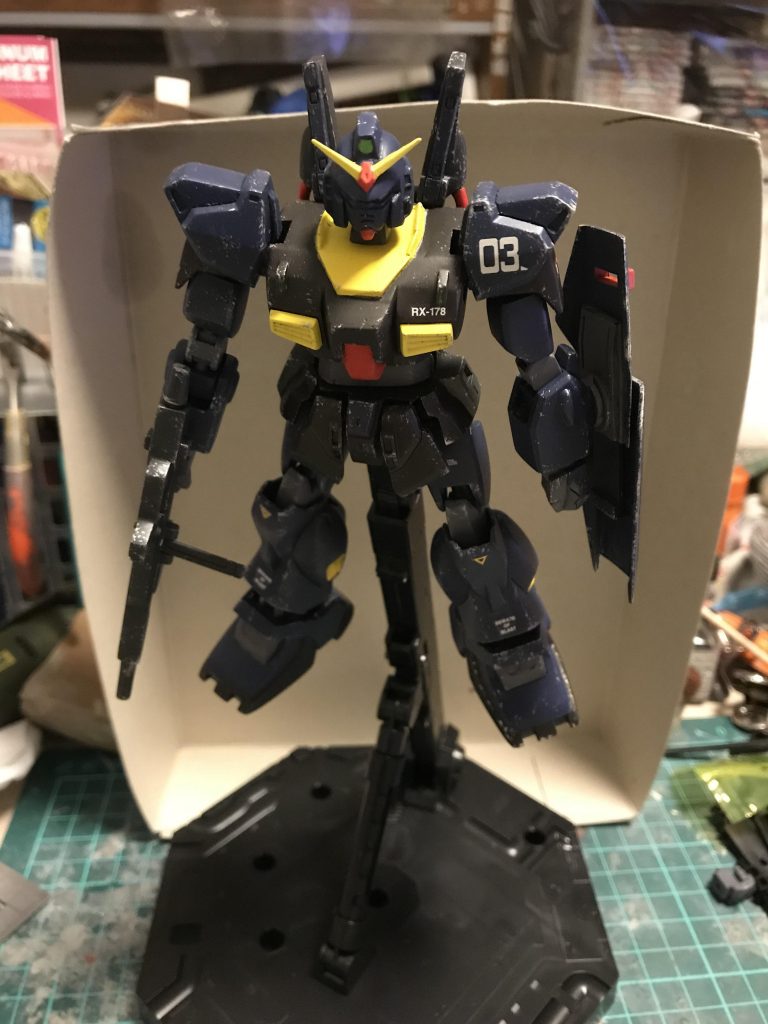 旧キット 1/144 ガンダムMk-II–4枚目/制作者:蒼き鷹