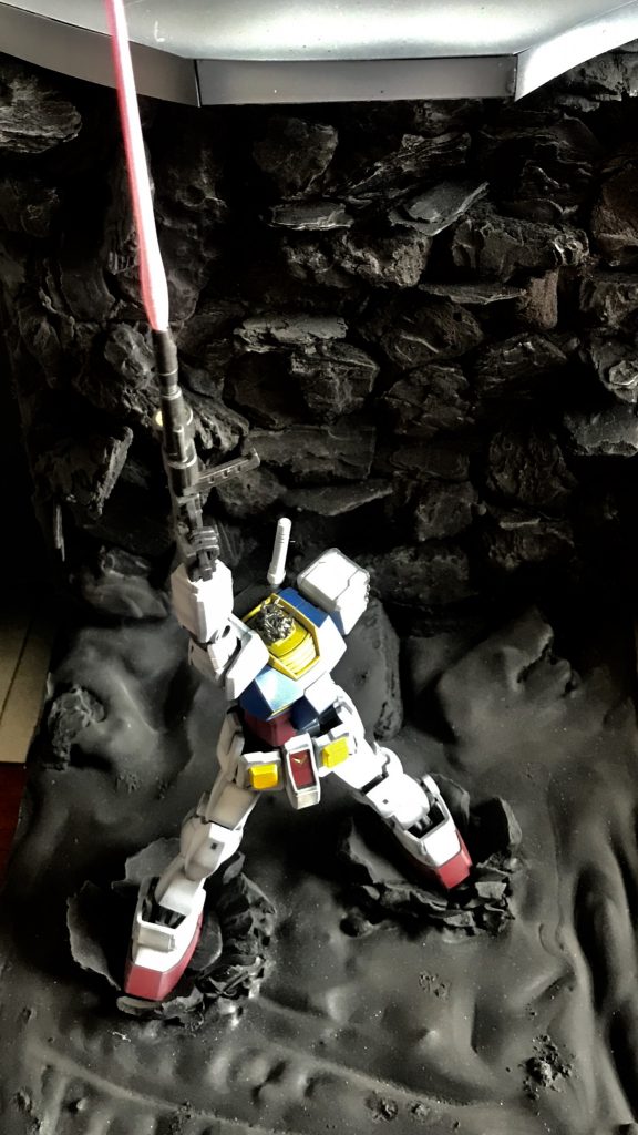 初ジオラマ！ラストシューティング–3枚目/制作者：@sudachild