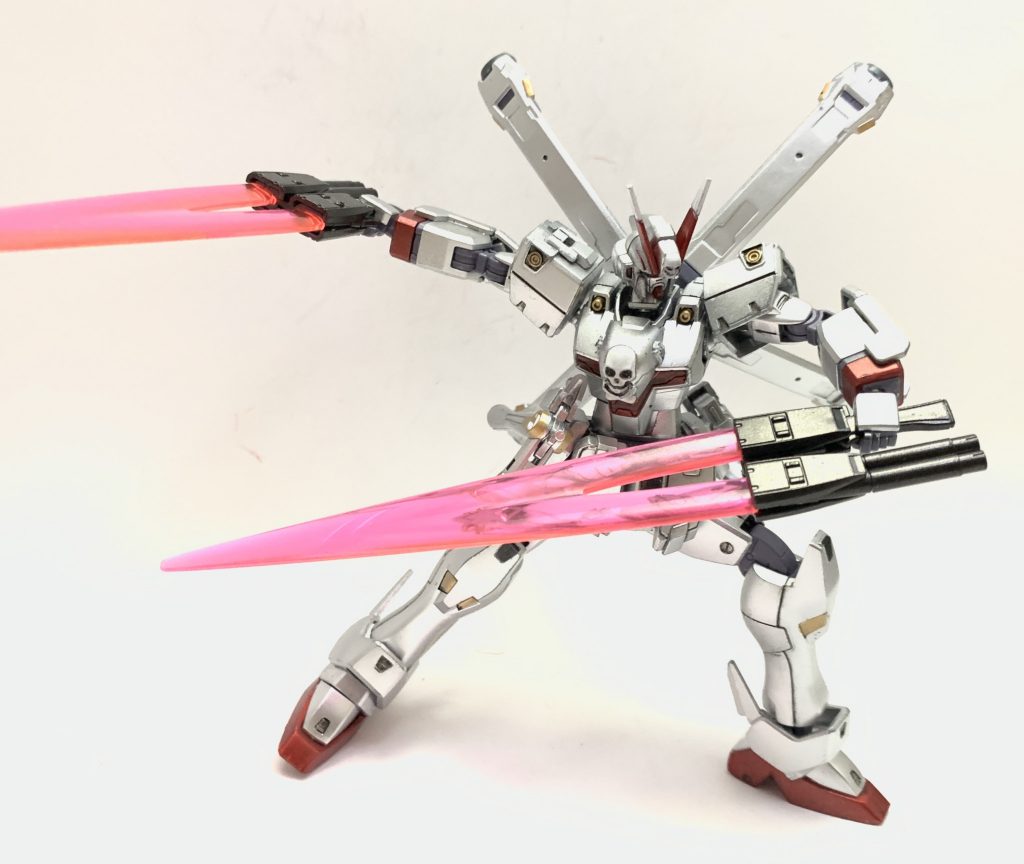 X-0のメイン武装バタフライバスター。ザンバスターの機能を単独で使える様にした複合武装