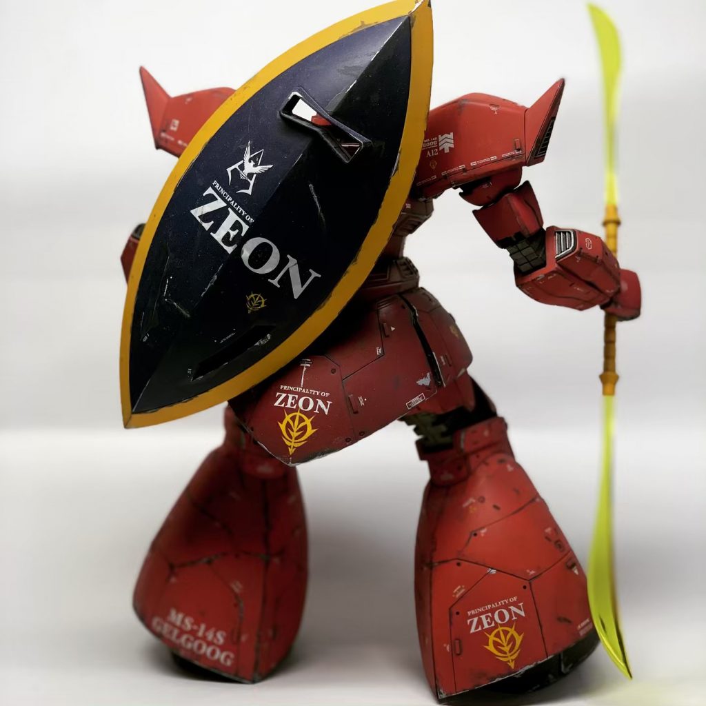 MS-14S シャア専用ゲルググ MG–4枚目/制作者：Anavel Goto