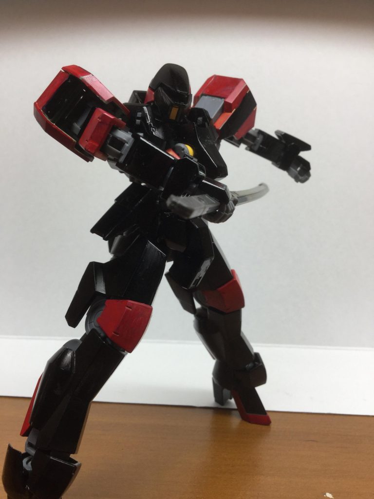 刀を鞘から抜くイメージで(鞘なんて無いが)