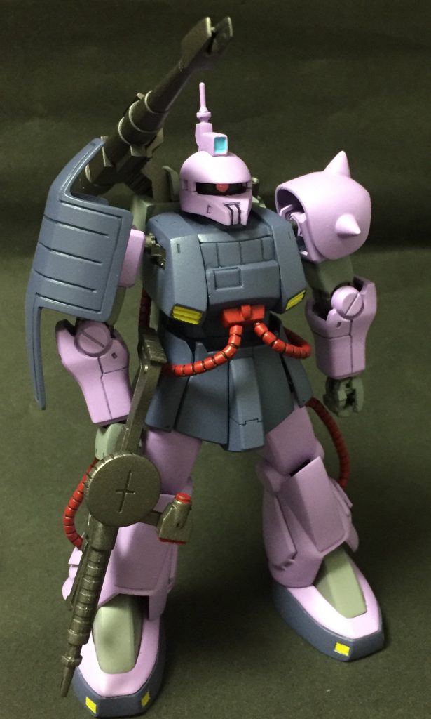 カラーリングはZガンダムに登場する連邦軍仕様。なので今回は連邦チームに参加します(`✧ω✧´)