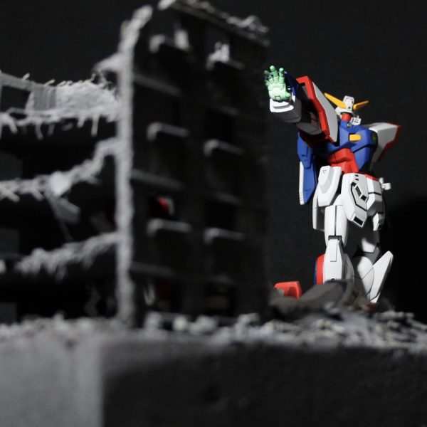 HG シャイニングガンダム+マックスター