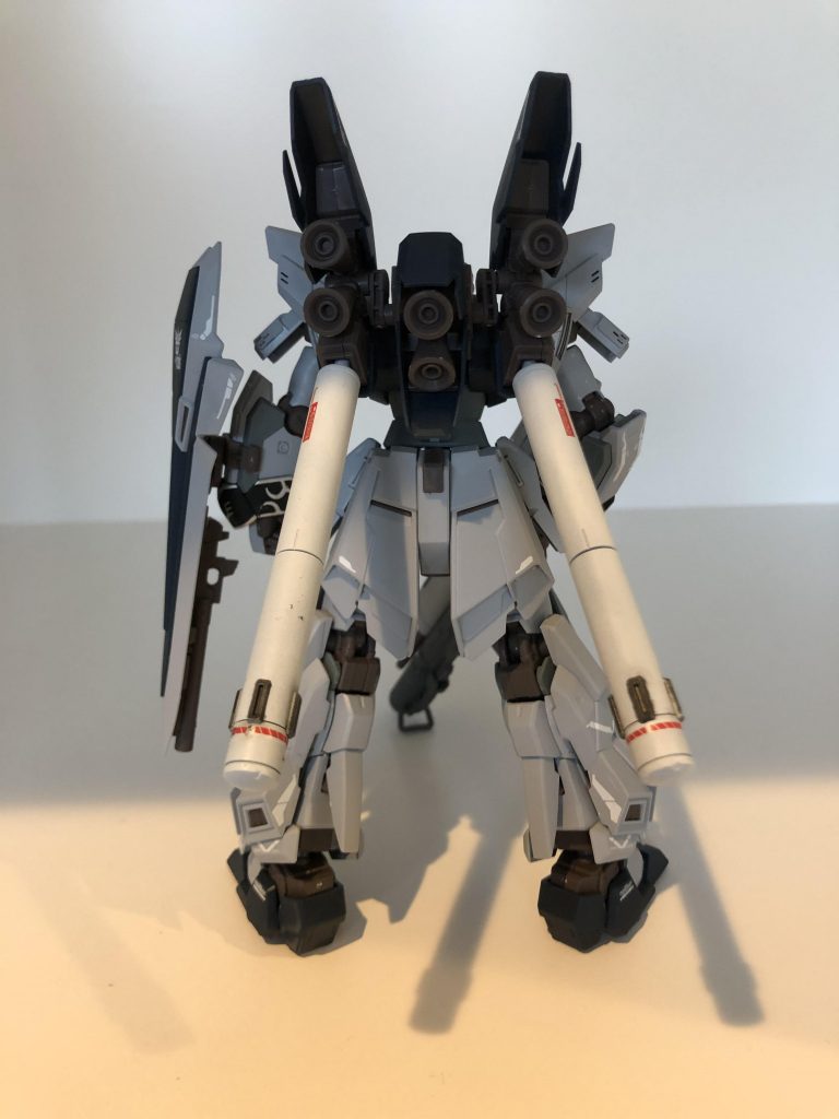 プロペラントタンクは白で塗装