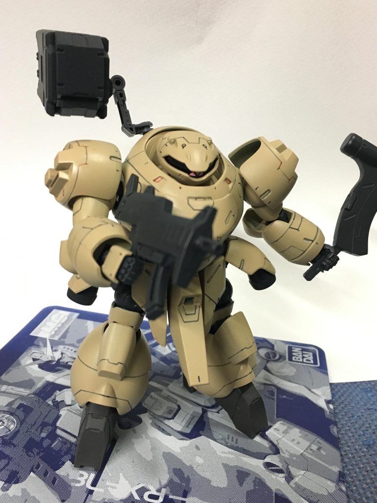 ハンマーチョッパーを構えながら