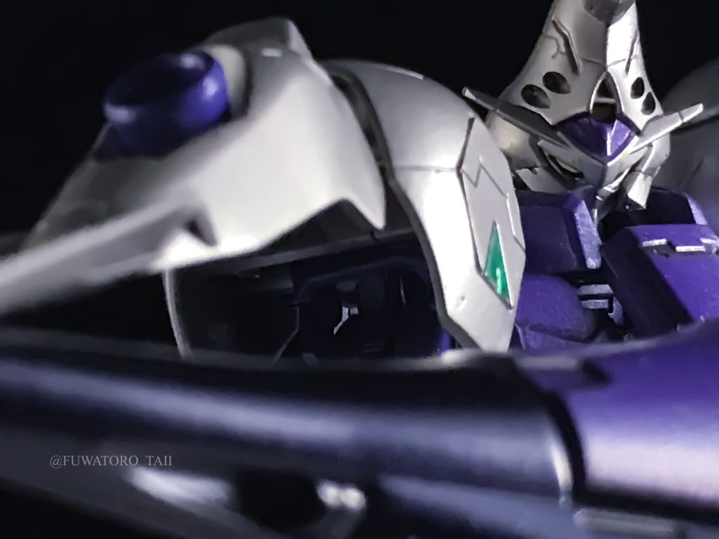 お決まりのドアップ