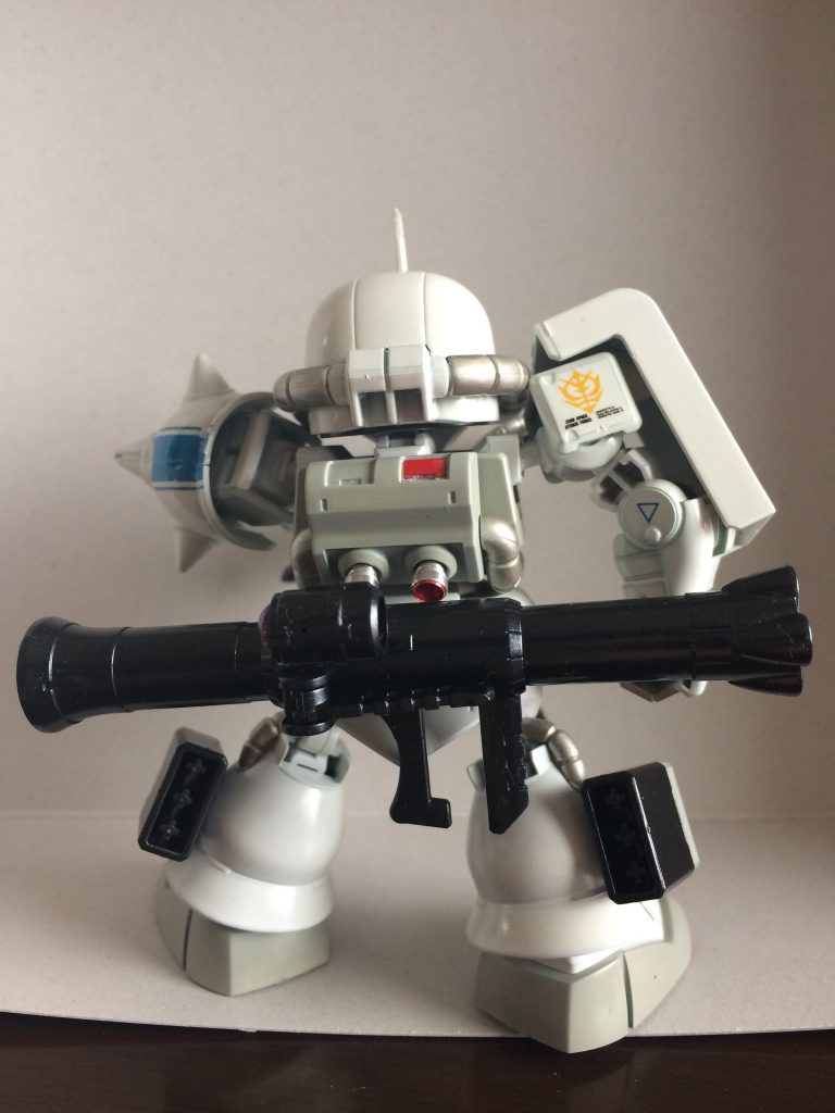 マツナガ専用高機動ザク風SDザクⅡ–5枚目/制作者：絵理ぴょん