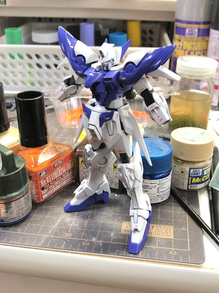 ウイングガンダムゼロ紫炎–2枚目/制作者：ふーじー