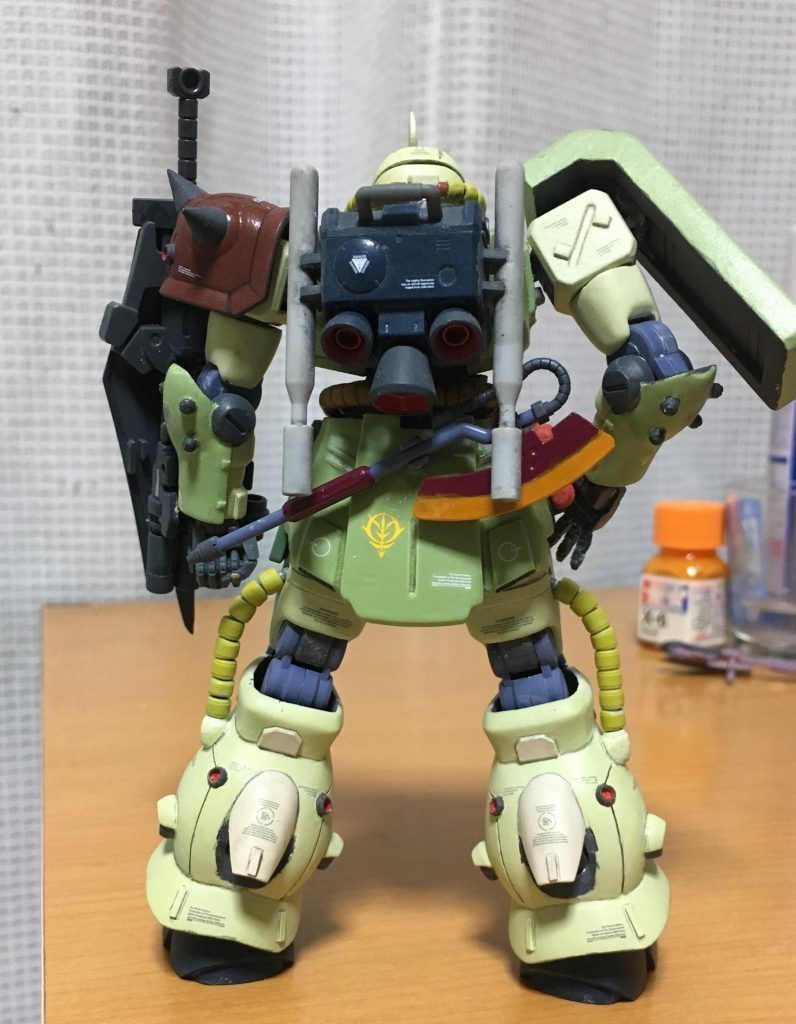 ノイエン・ビッター機みたいにバックパックにバーニア増設しました